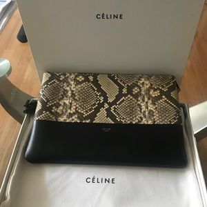 Celine Skin Clutch